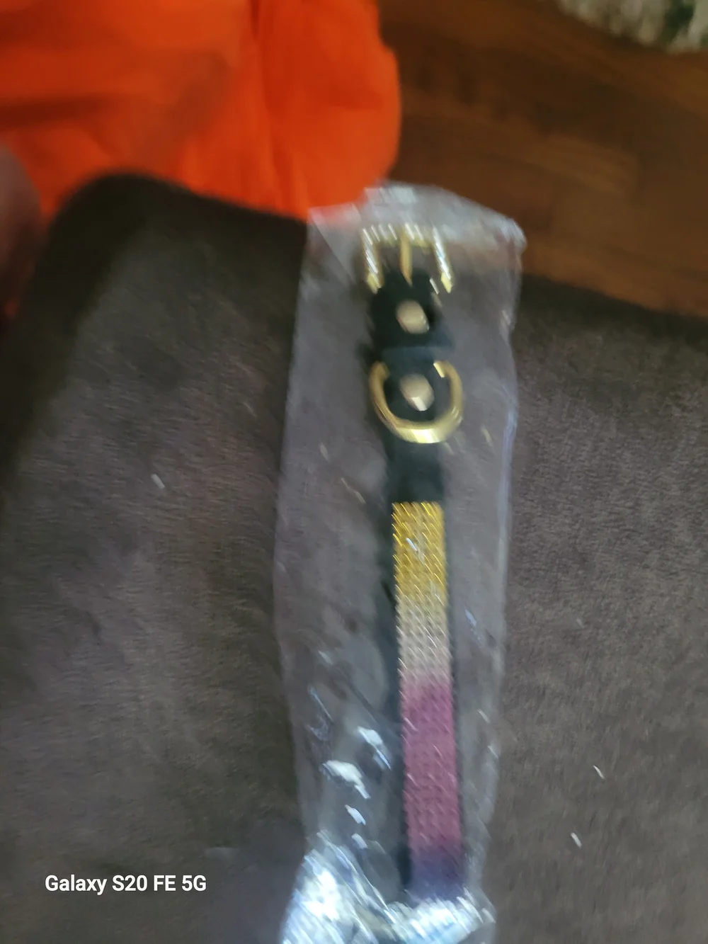Pink Dog Leash with Cushioned Handle